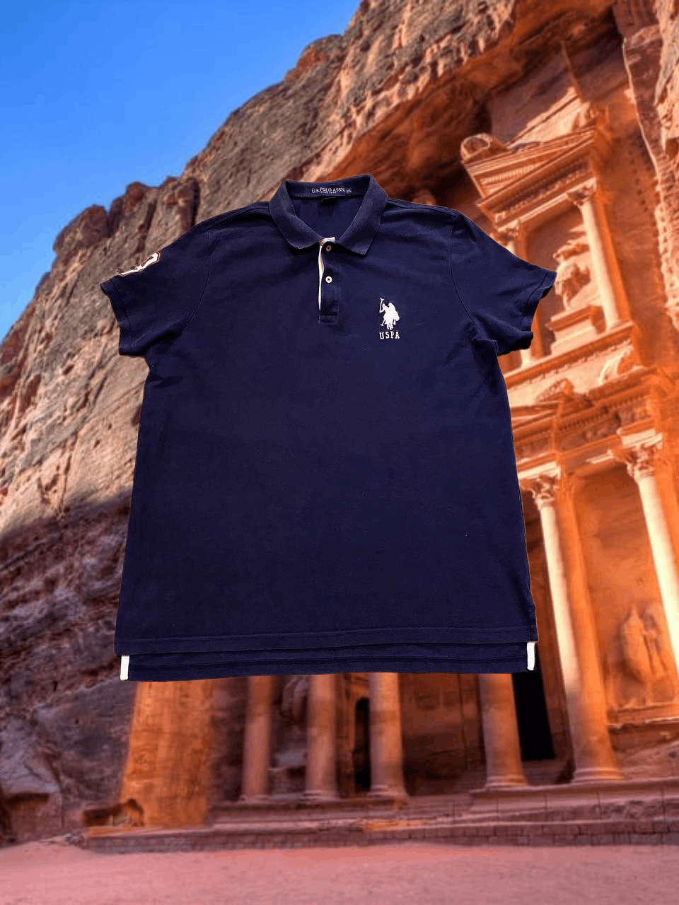 U.S. Polo Assn. Vintage U.S. Polo Assn. T-Shirt Y2K slim fit big logo #3 Size US XXL / EU 58 / 5 - 1 Thumbnail