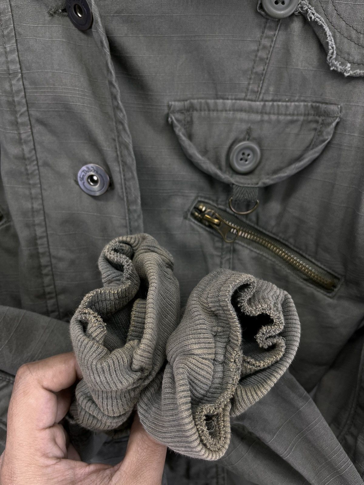 Von Dutch Vintage Von Dutch Love Addict Military Punk Parka Jacket Size L / US 10 / IT 46 - 13 Thumbnail