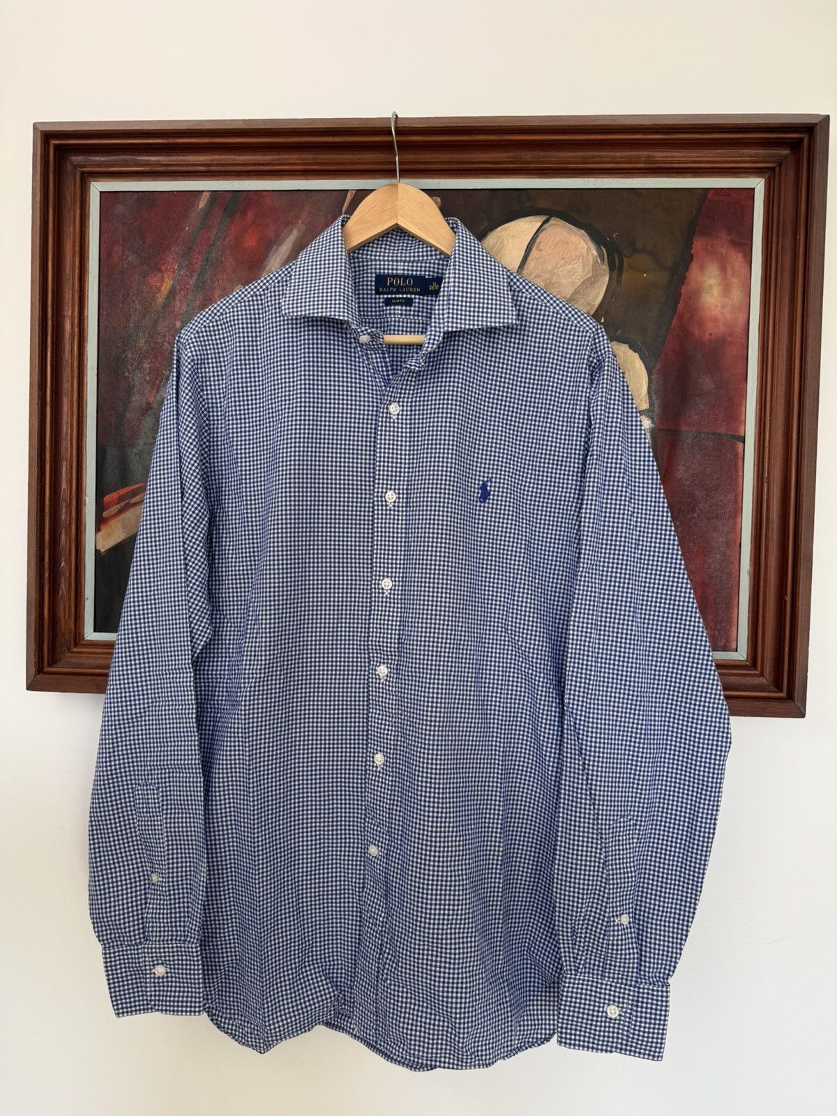 Ralph Lauren Polo Ralph Lauren Blue Checkered Button Up Shirt Casual Size US L / EU 52-54 / 3 - 1 Thumbnail
