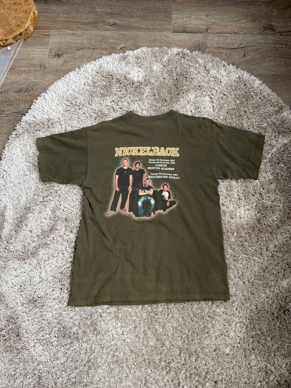 Band Tees × Vintage Vintage nickelback 2003 tour tee Size US S / EU 44-46 / 1 - 8 Thumbnail