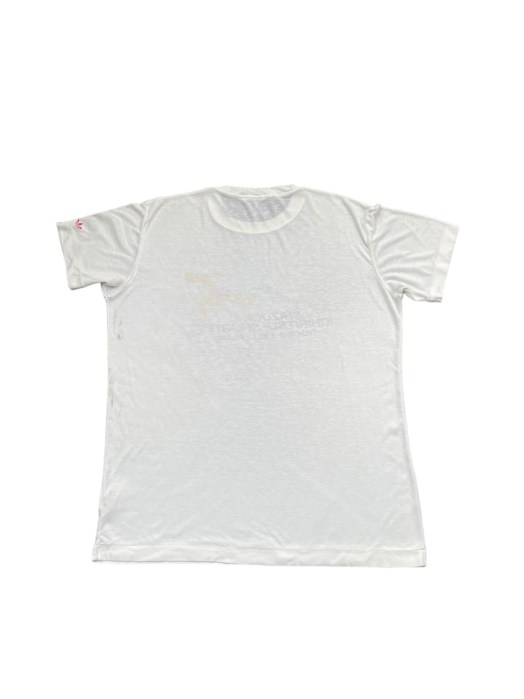 Adidas × Vintage Vintage 80's Adidas Japan Track & Field Tshirt Size US XL / EU 56 / 4 - 5 Thumbnail