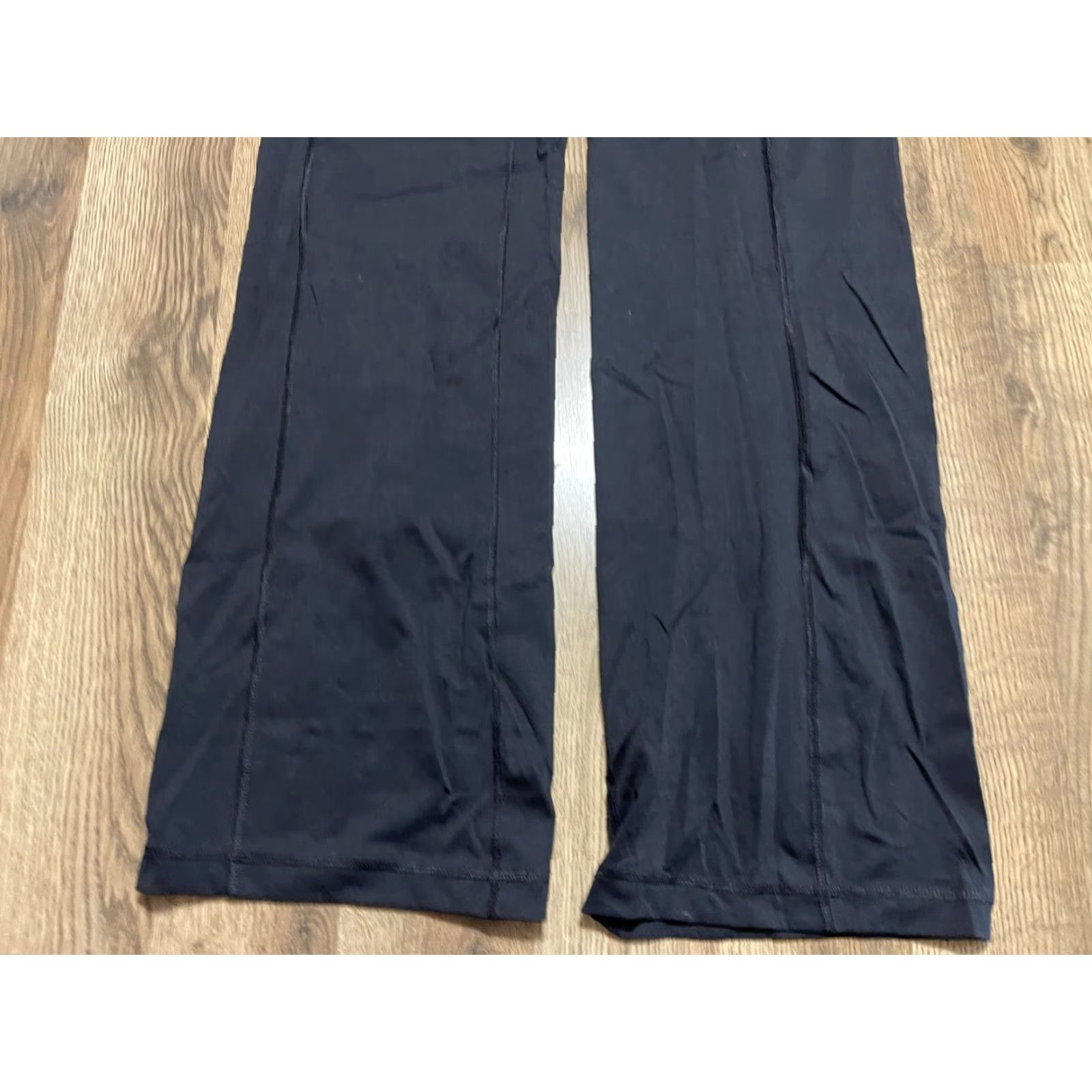Vintage 90 Degrees Pants Women's Large Blue Black Yoga Pants Pull On Casual Size 36" / US 14 / IT 50 - 3 Thumbnail