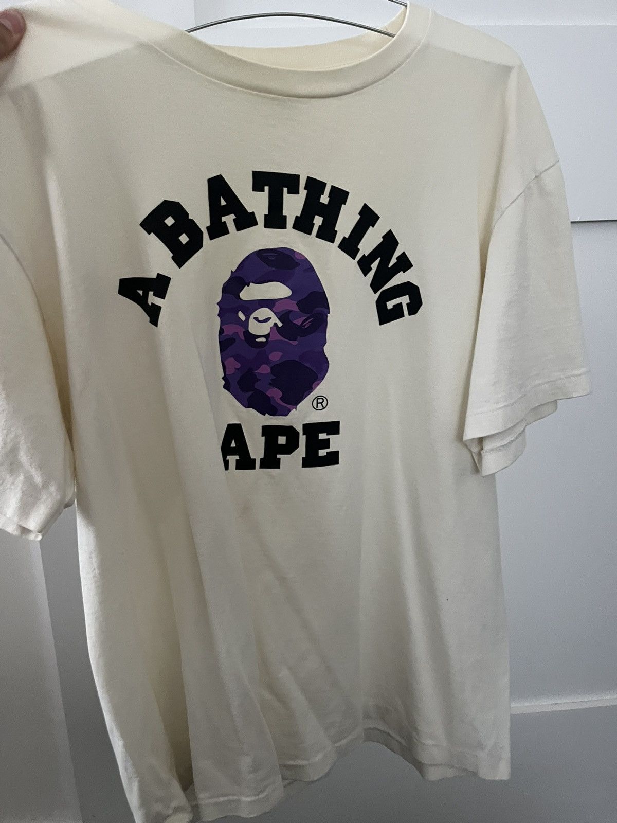 Bape Purple Camo tee