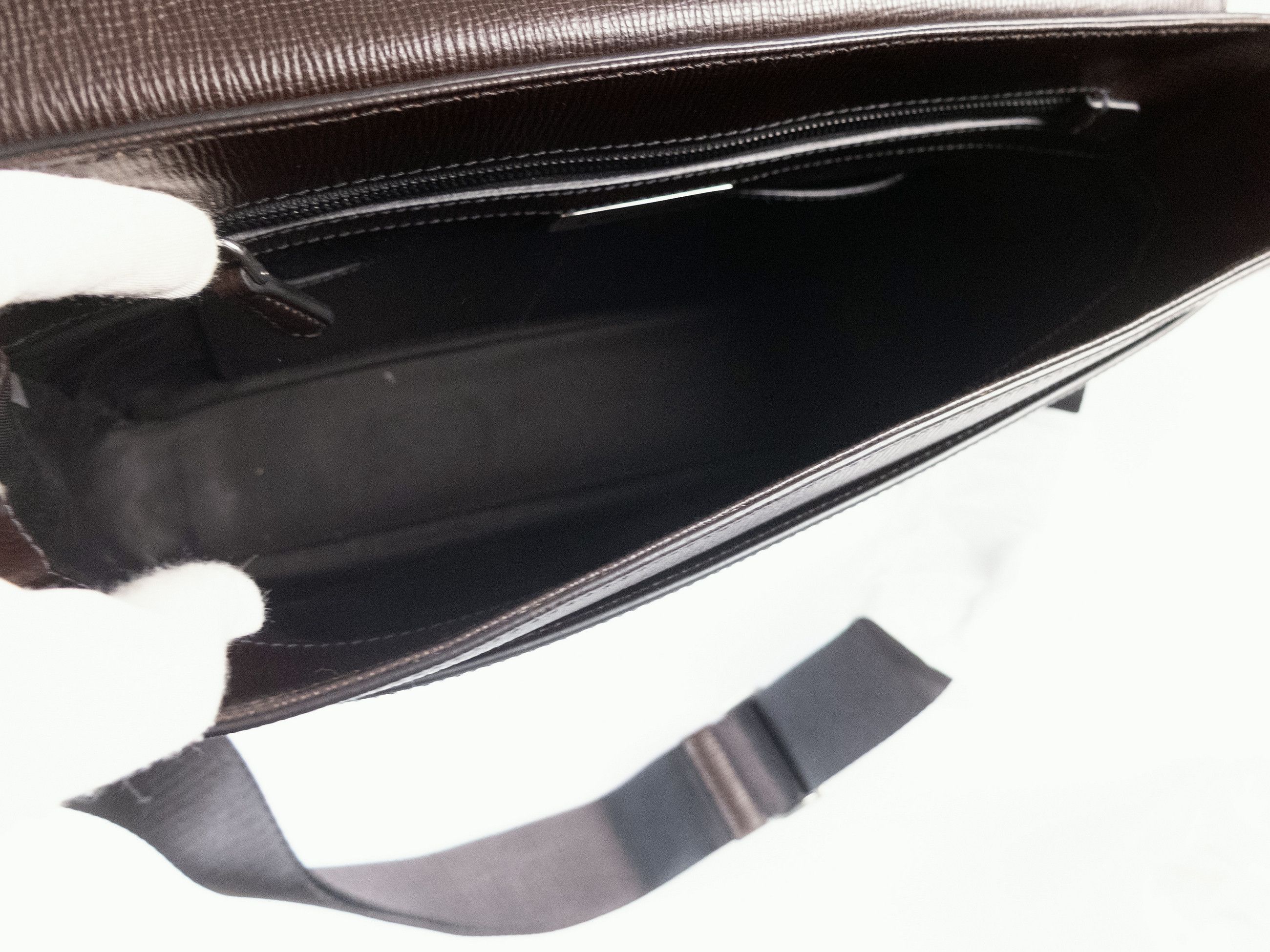 Church's CHURCH'S Clarendon St James brown leather messenger bag Size ONE SIZE - 16 Thumbnail
