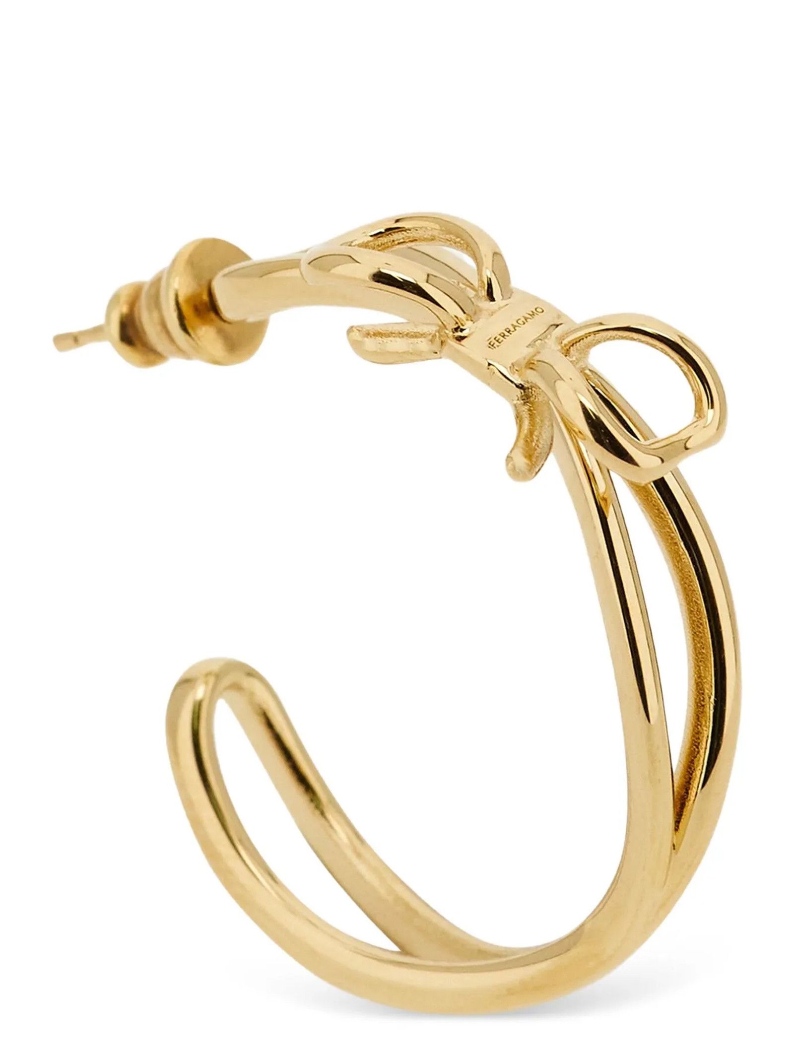 Salvatore Ferragamo Bow Earrings Size ONE SIZE - 1 Thumbnail