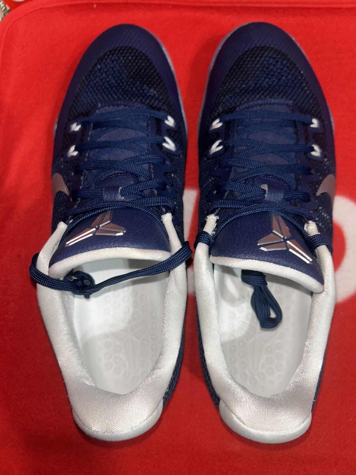 Nike Nike Kobe 11 XI Team Bank Midnight Navy 856485-442 size 12 Size US 12 / EU 45 - 4 Thumbnail