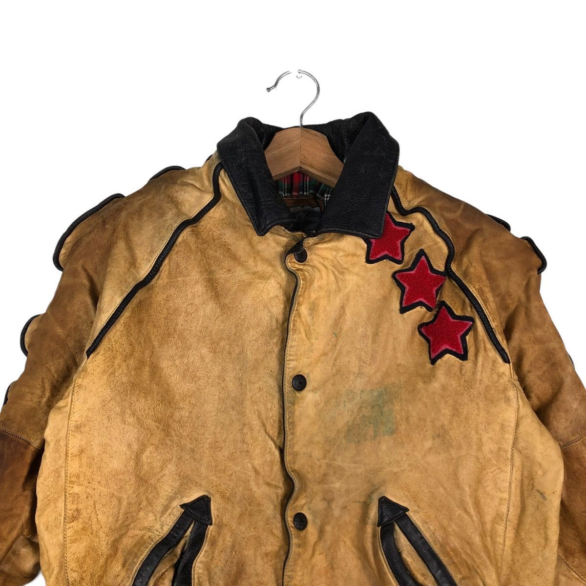 Japanese Brand 🔥VINTAGE LEATHER JACKET NORTH BEACH LEATHER ISSEY MIYAKE Size US S / EU 44-46 / 1 - 5 Thumbnail