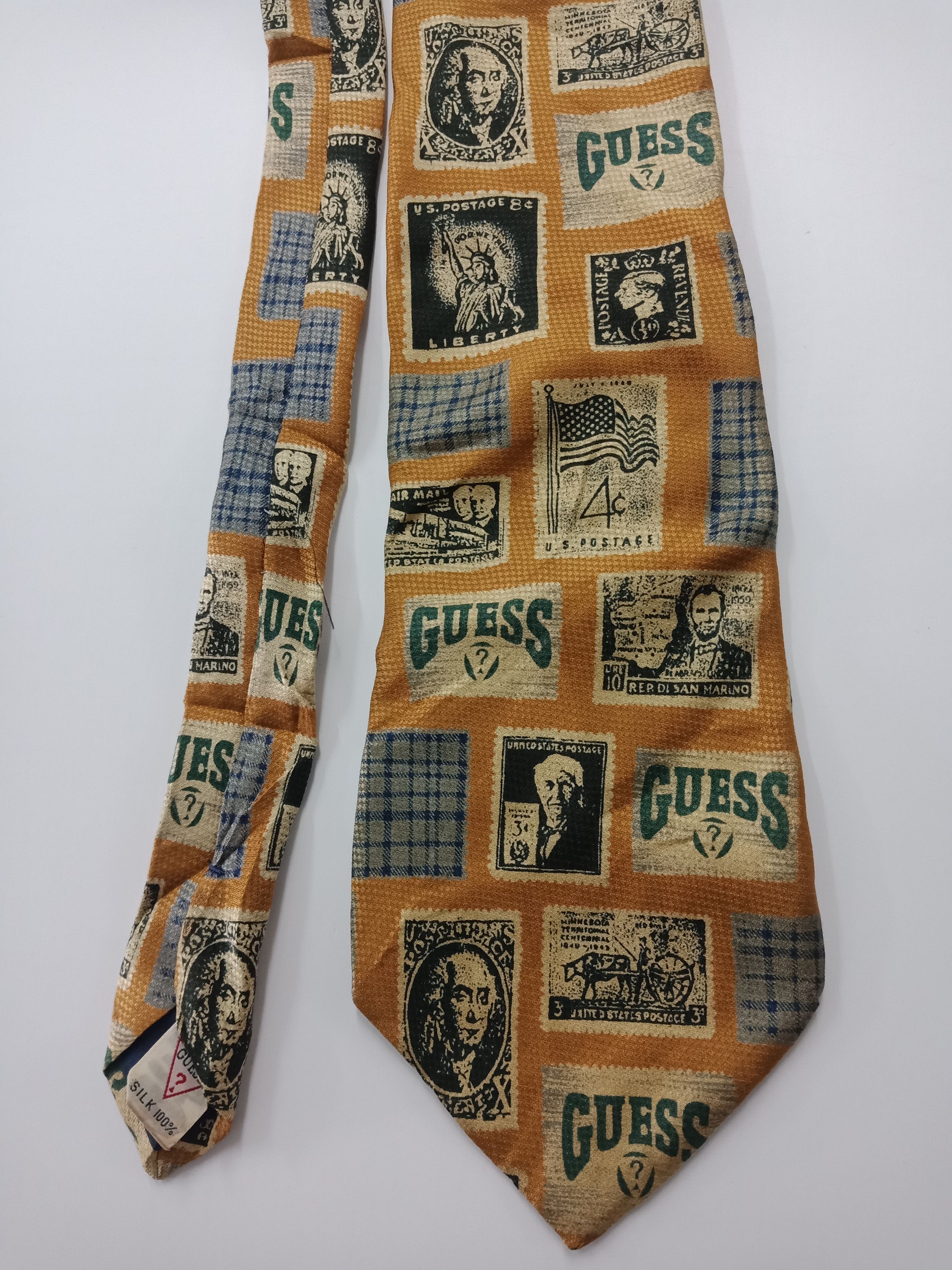 Guess Guess Silk Abraham Lincoln AOP #C Size ONE SIZE - 3 Thumbnail