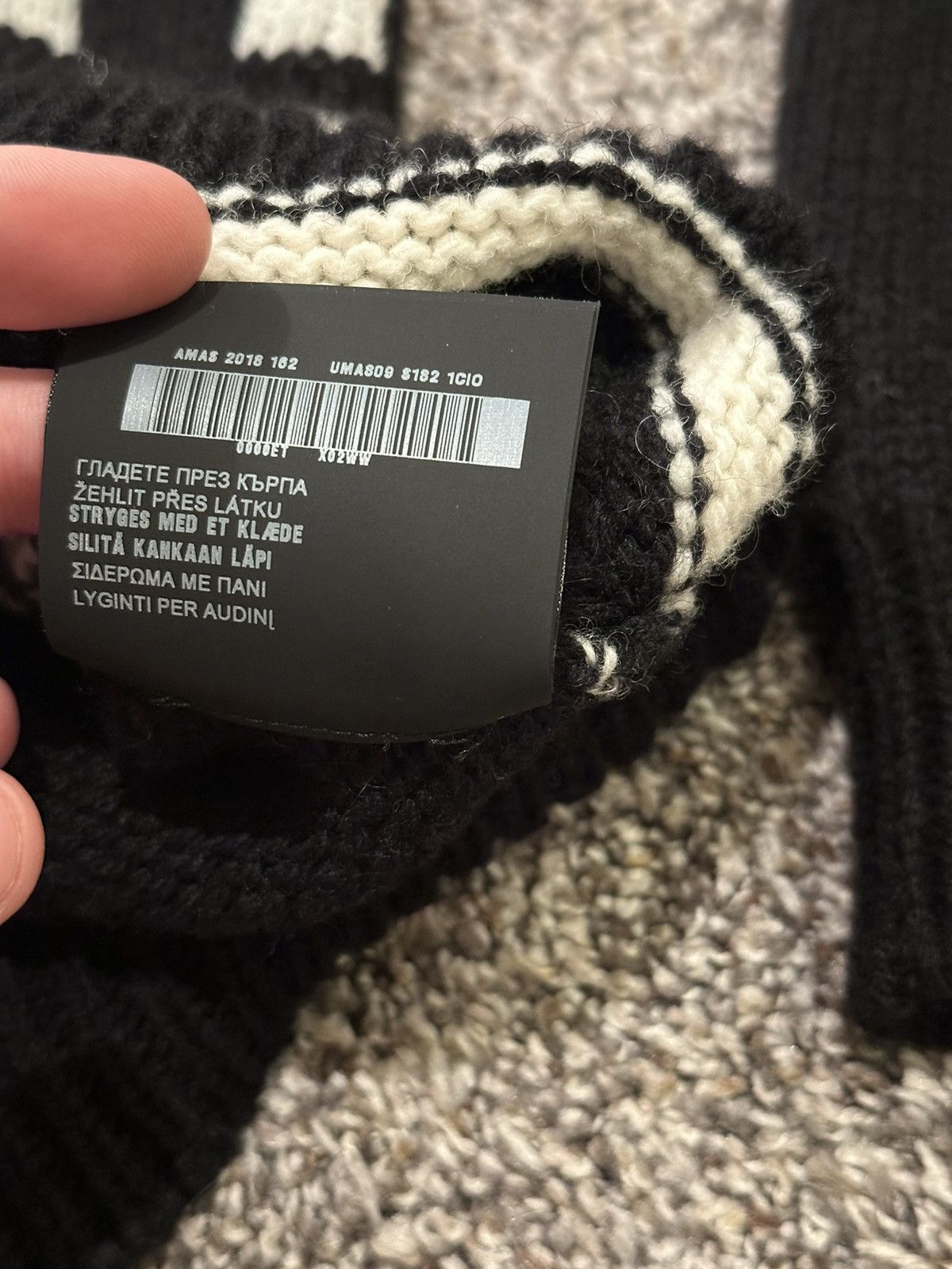 Prada Prada Men’s Knitted Sweater Black Medium Size US M / EU 48-50 / 2 - 9 Thumbnail