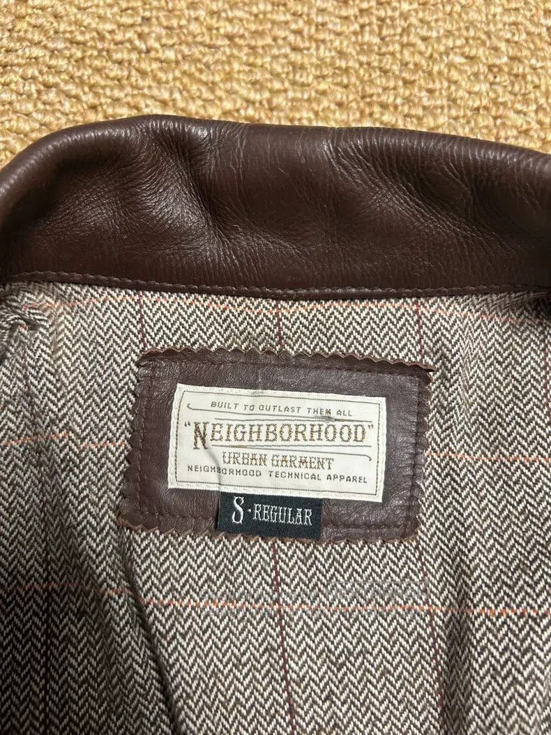 Neighborhood Neighborhood Leather Jacket Size US S / EU 44-46 / 1 - 4 Thumbnail