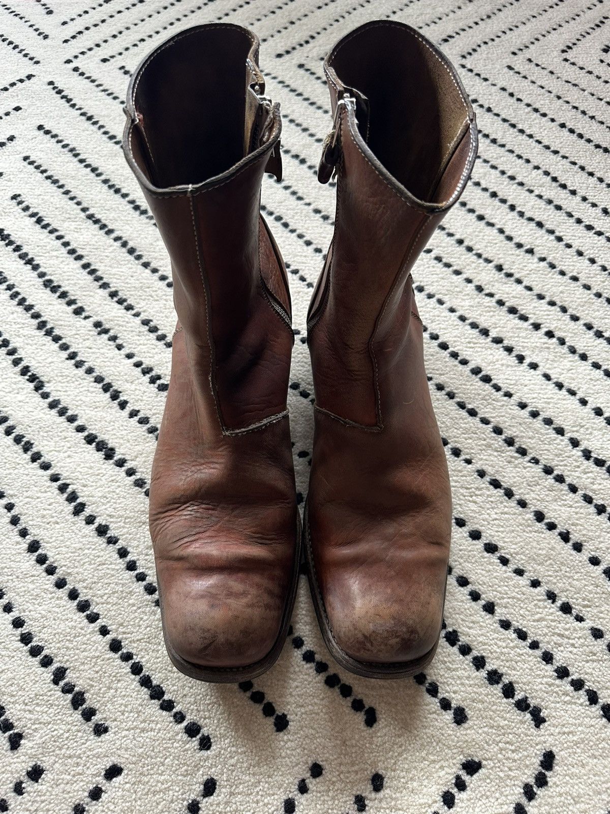 A1923 Augusta Side Zip Boots Size US 10 / EU 43 - 4 Thumbnail
