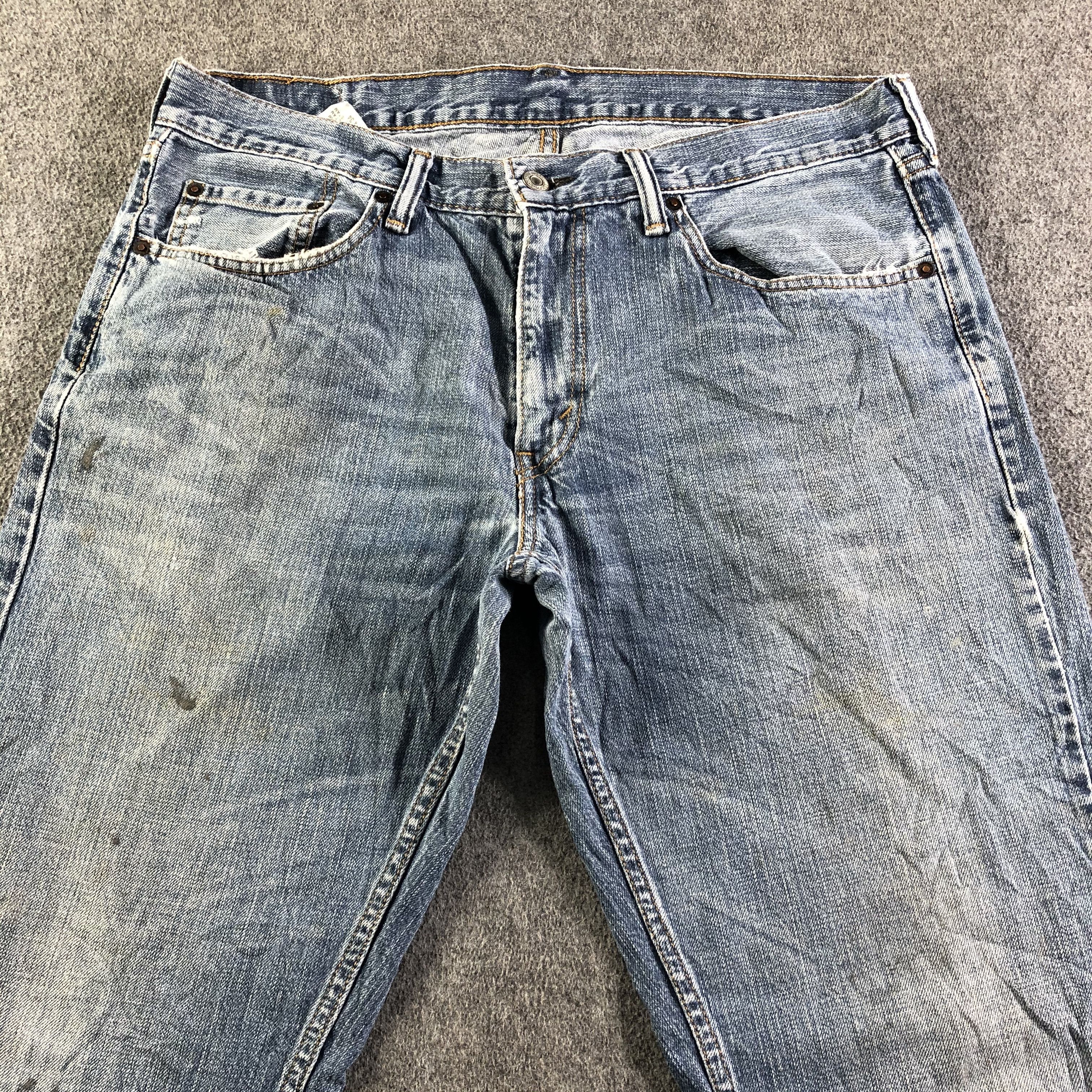 Levi's Vintage Blue Wash Levis 559 Jeans-J4307 Size US 36 / EU 52 - 3 Thumbnail