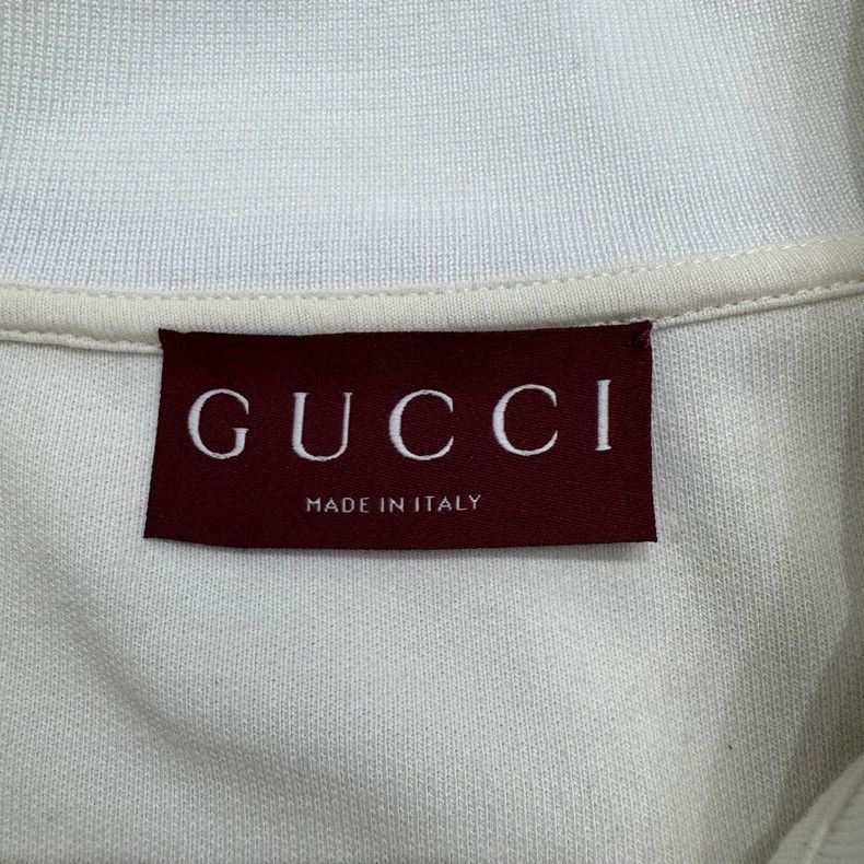 Gucci Gucci Polo shirt with the letter on the chest 2503-Nextarro Size US M / EU 48-50 / 2 - 2 Thumbnail