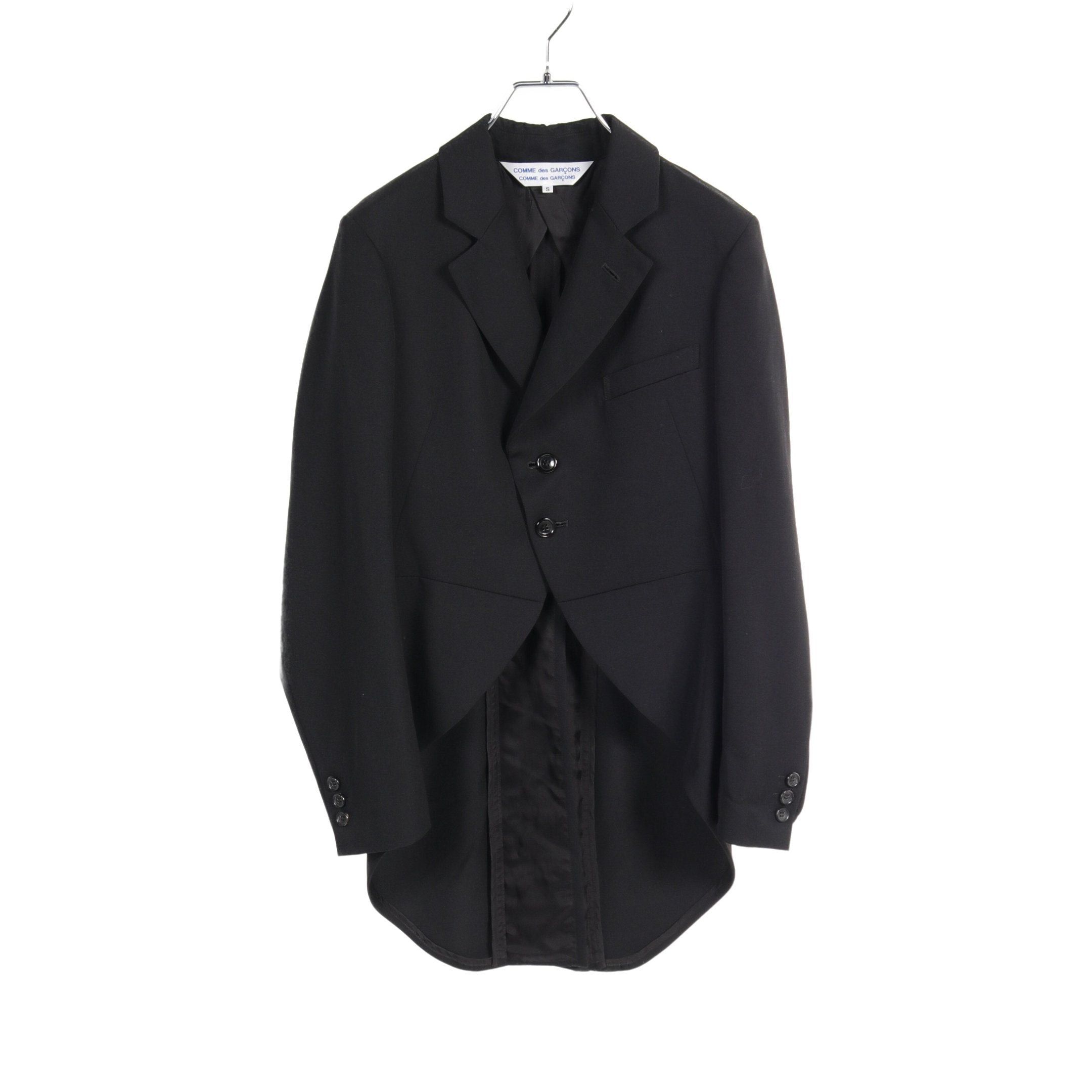 Comme des Garcons Comme Des Garcons Tailored Jacket Wool Black Size ONE SIZE - 1 Thumbnail
