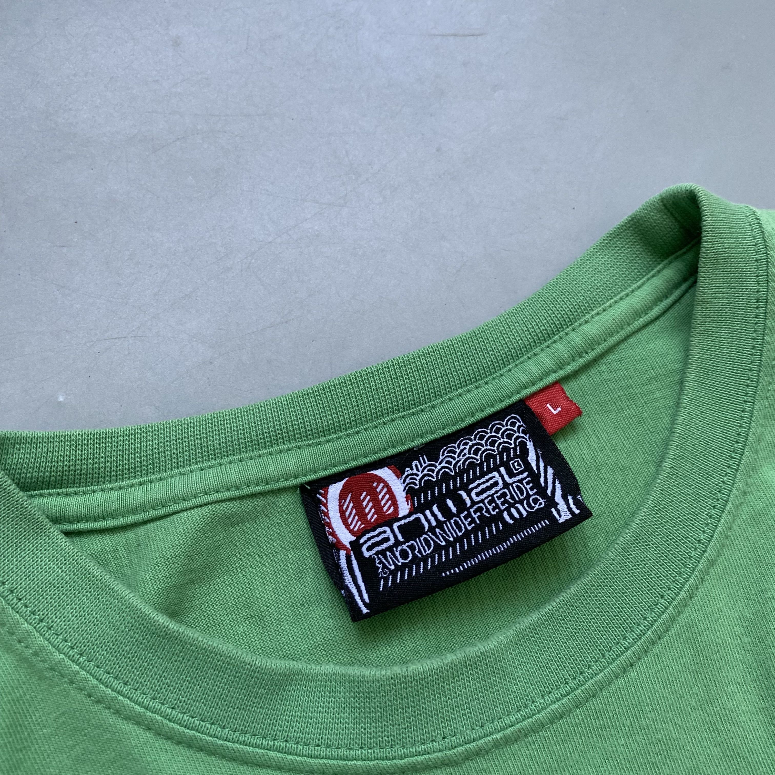 Rip Curl 🏝️Vintage ANIMAL surfing tee Affliction style SKATER Oneil Size US L / EU 52-54 / 3 - 7 Thumbnail