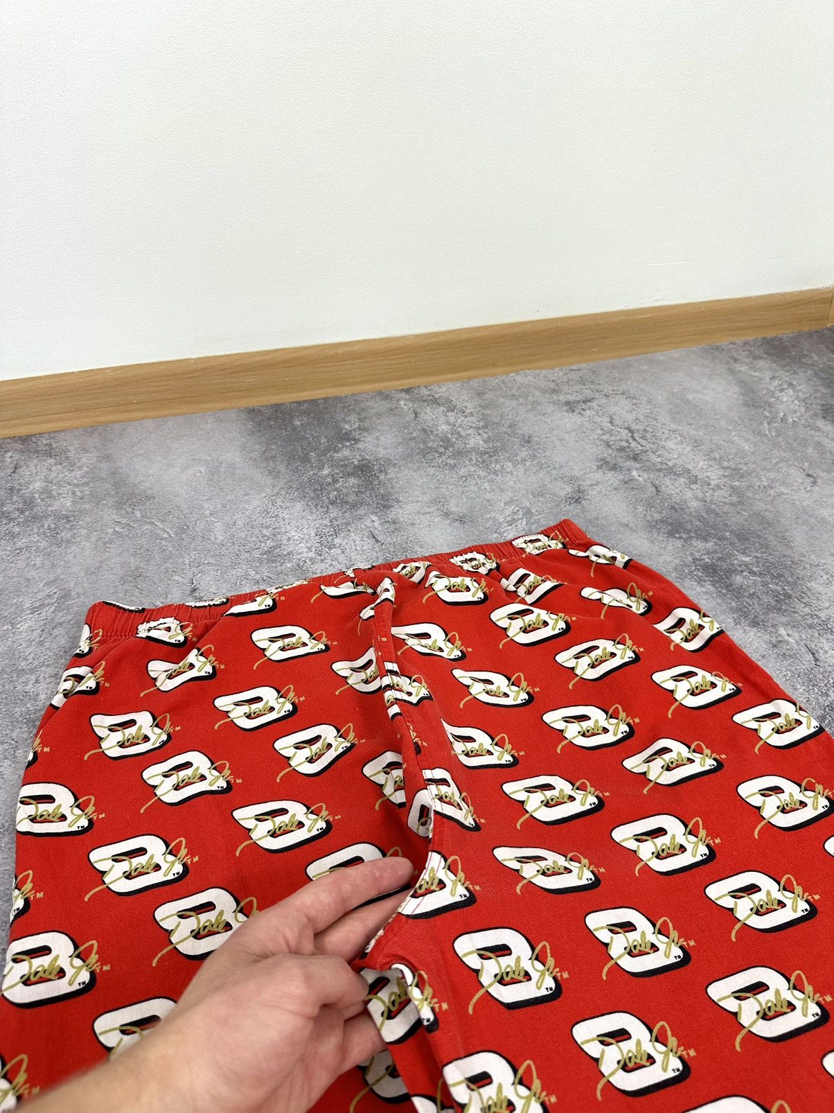 Formula 1 × NASCAR Vintage NASCAR Dale Jr #8 Baggy Monogram USA Racing Pants Size US 34 / EU 50 - 6 Thumbnail