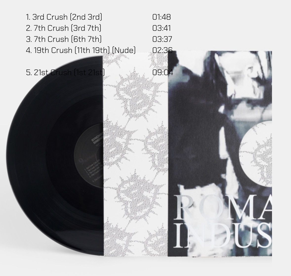 Drain Gang Ecco2k Crust Resist 12” Vinyl Record Size ONE SIZE - 5 Thumbnail