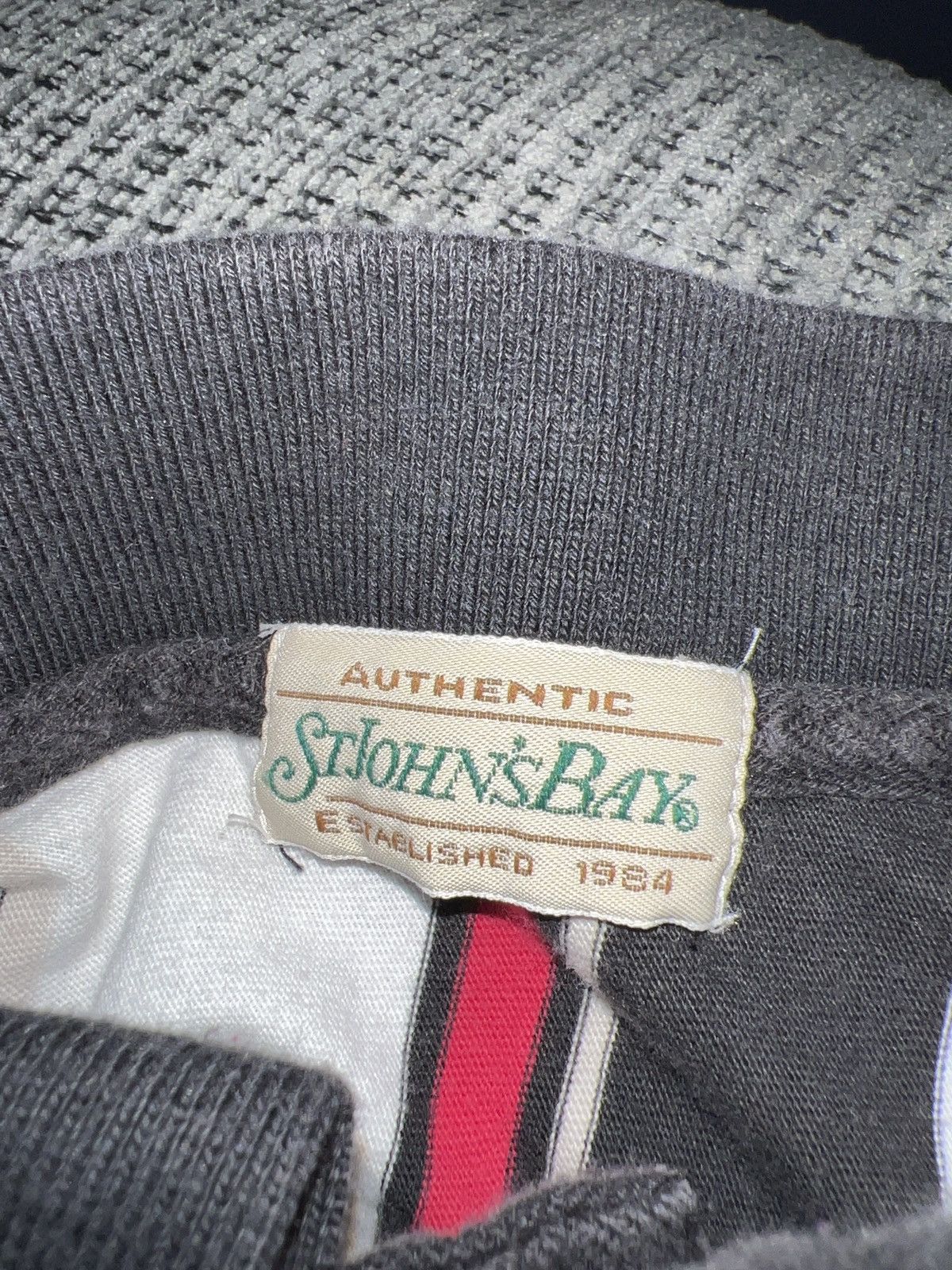 St. Johns Bay St. John’s Bay Authentic Striped Polo Size US XL / EU 56 / 4 - 6 Thumbnail