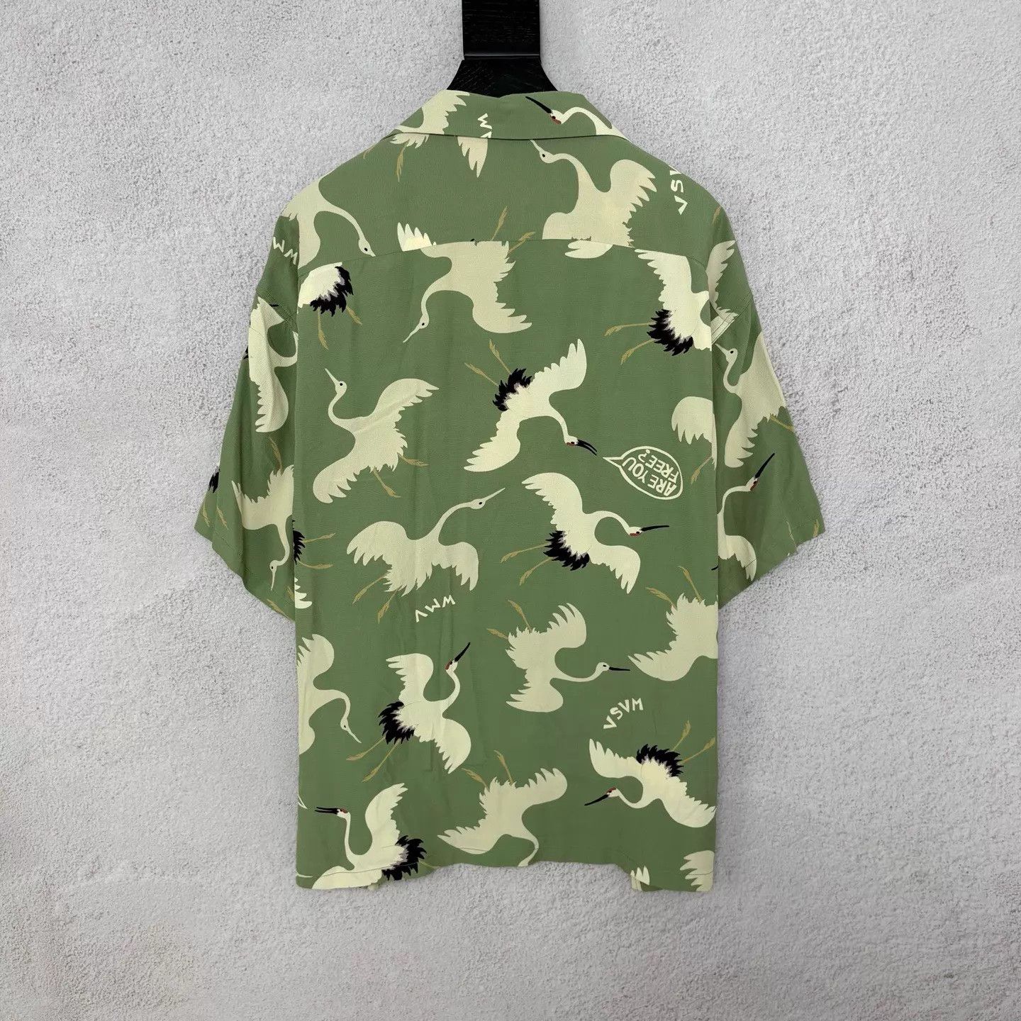 Visvim VISVIM Crane Print Hawaiian Shirt 3 Size US L / EU 52-54 / 3 - 2 Thumbnail