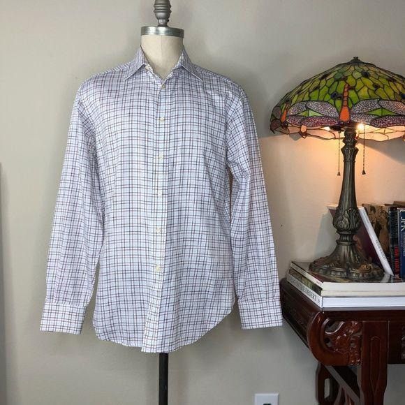 Etro Etro Men's Plaid Button Down Milano Size US M / EU 48-50 / 2 - 2 Thumbnail