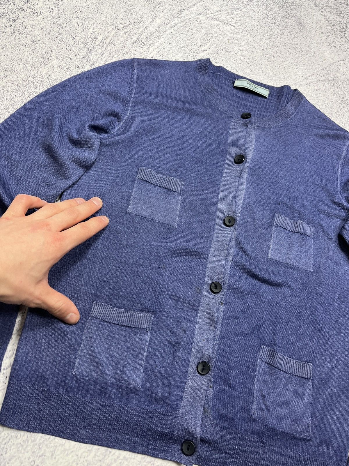 Prada Prada Wool Multipocket Women’s Knit Cardigan IT 42 Size M / US 6-8 / IT 42-44 - 7 Thumbnail