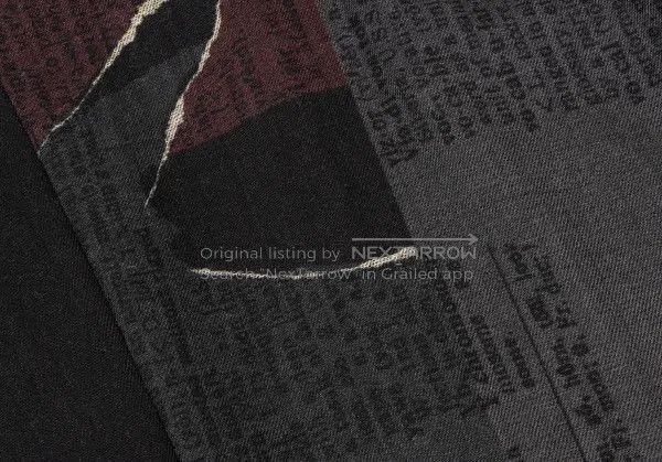 Yohji Yamamoto Yohji Yamamoto size 1 Dictionary Wool Front Button Half Ski Size 23" - 7 Thumbnail