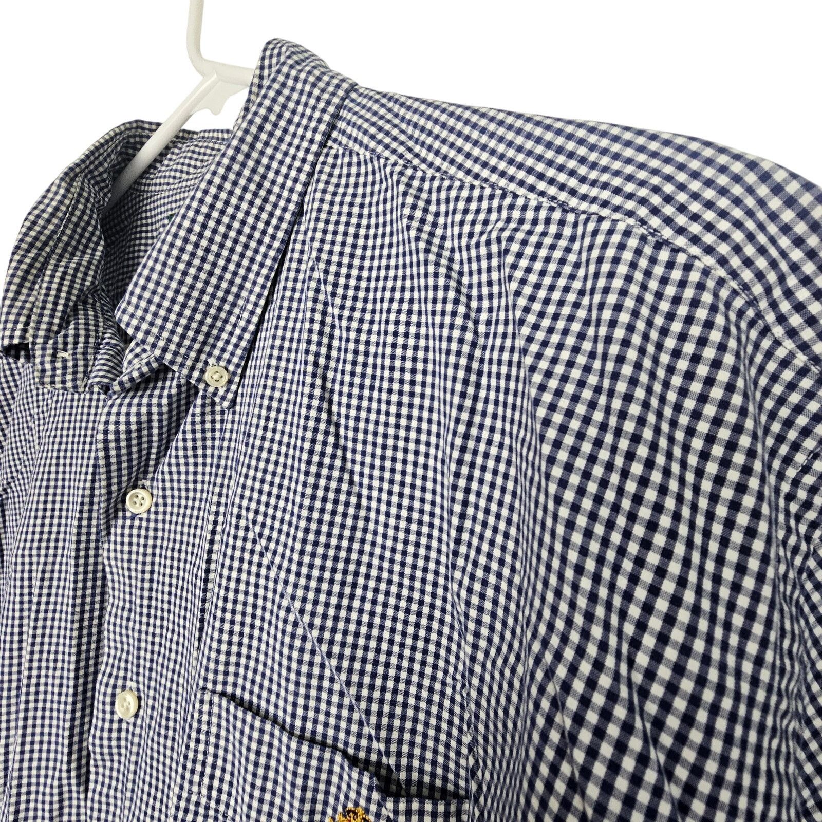 Lauren Ralph Lauren Lauren Ralph Lauren Mens Gingham Shirt XL Embroidered Crest Size US XL / EU 56 / 4 - 6 Thumbnail