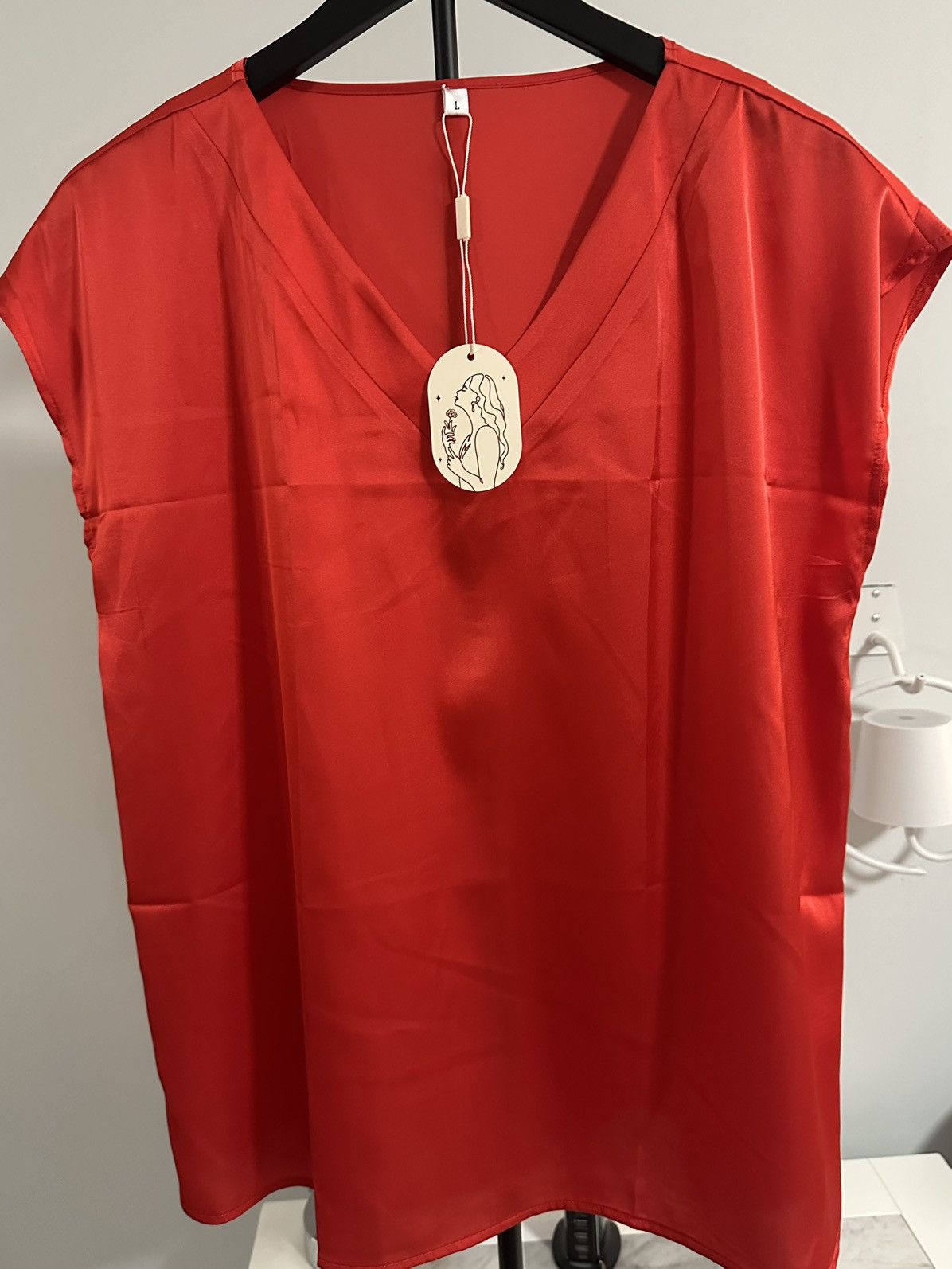 Other Vibrant red top Size L / US 10 / IT 46 - 1 Thumbnail