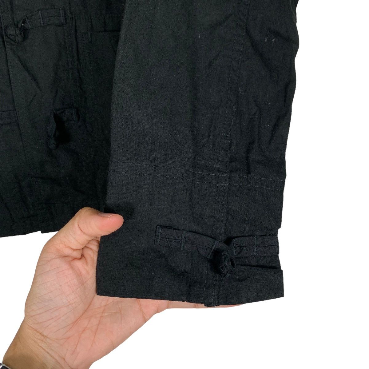 Beams Plus BEAM BOY Black Cotton Mandarin Jacket #0993-C44 Size US S / EU 44-46 / 1 - 13 Thumbnail