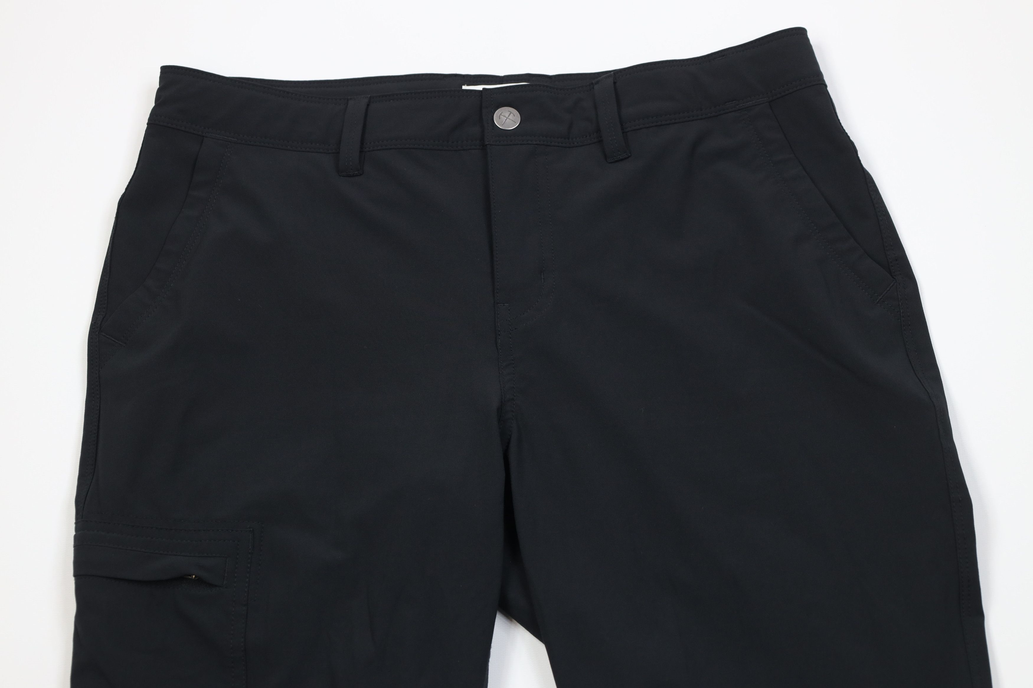 Rei REI Adjustable Cuff Stretch Trekking Hiking Pants Black Size 32" / US 10 / IT 46 - 2 Thumbnail