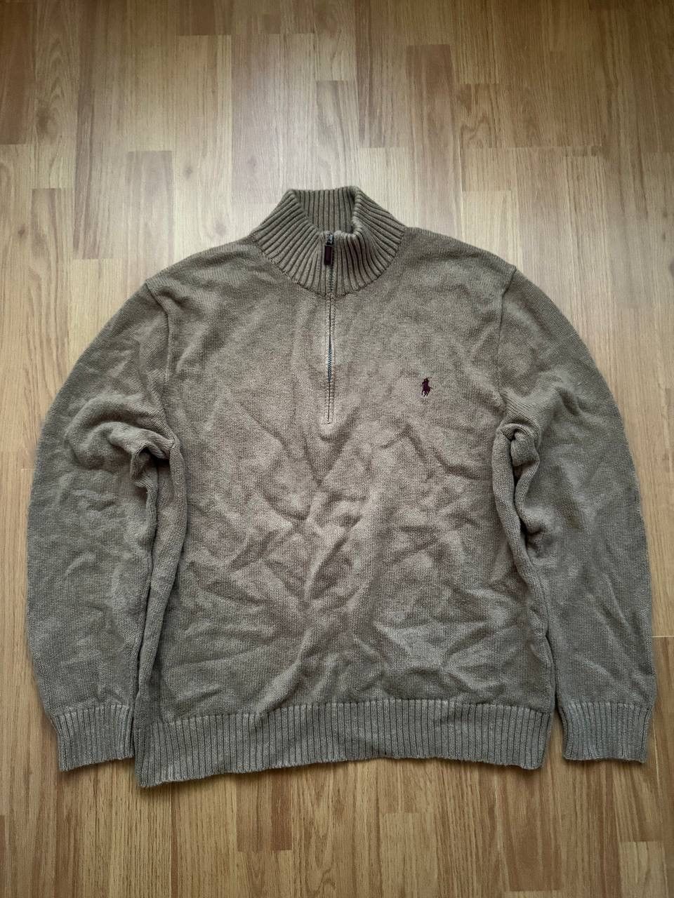 Polo Ralph Lauren Polo Ralph Lauren 1/3 Zip Sweater Size US XXL / EU 58 / 5 - 1 Thumbnail