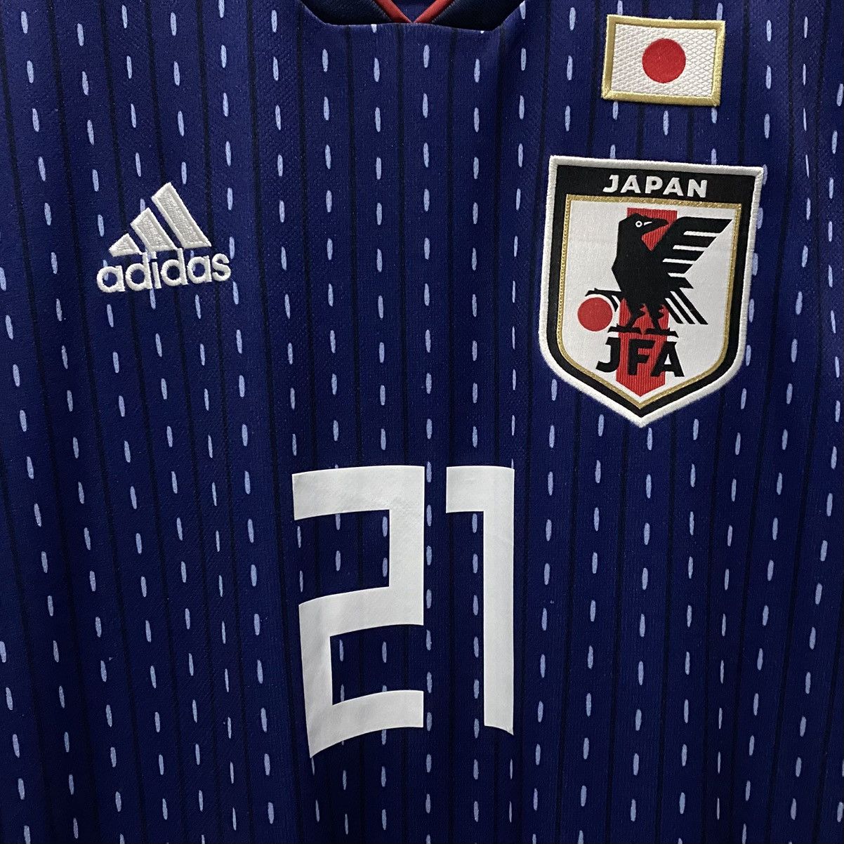 Adidas Japan Copa America 2019 Home Jersey Takefusa Kubo Size US M / EU 48-50 / 2 - 3 Thumbnail