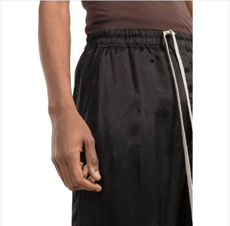 Rick Owens Rick Owens Black Drawstring Cargo Pants Men's Size 48 Size US 32 / EU 48 - 5 Thumbnail