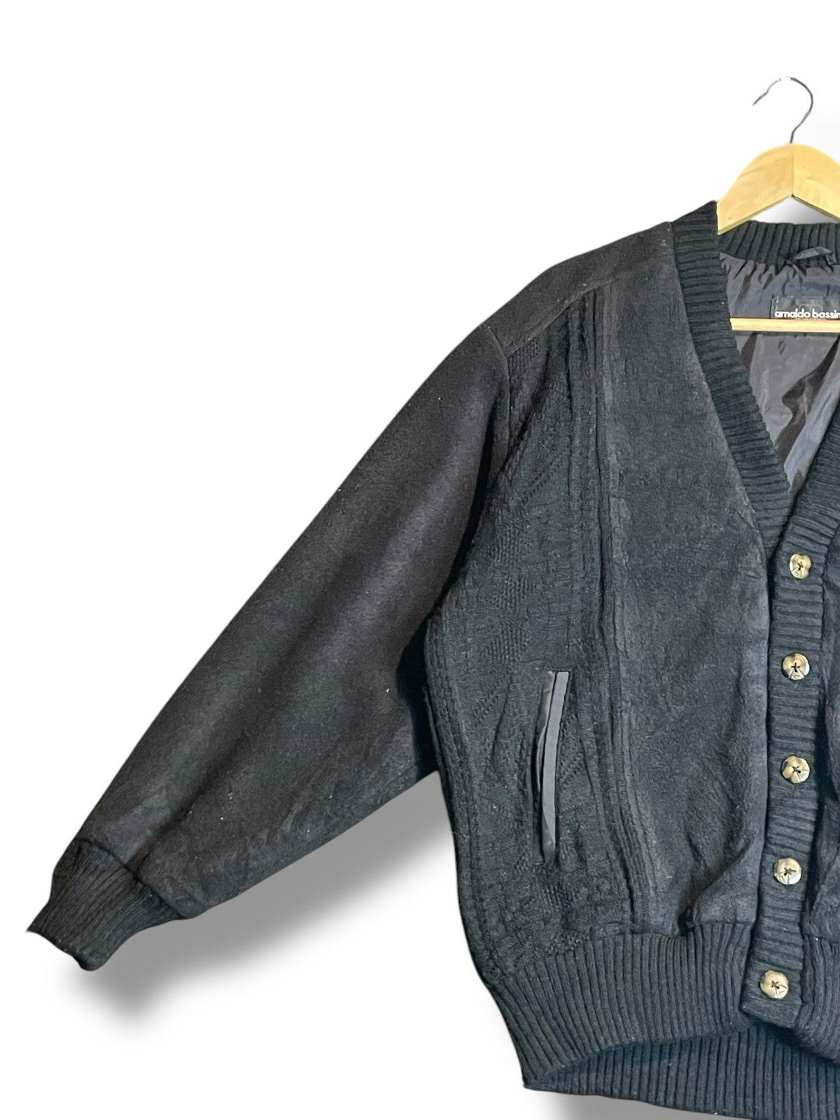 Japanese Brand × Vintage Arnaldo Bassini x Vintage Knitwear Cardigan (29) Size US M / EU 48-50 / 2 - 2 Thumbnail