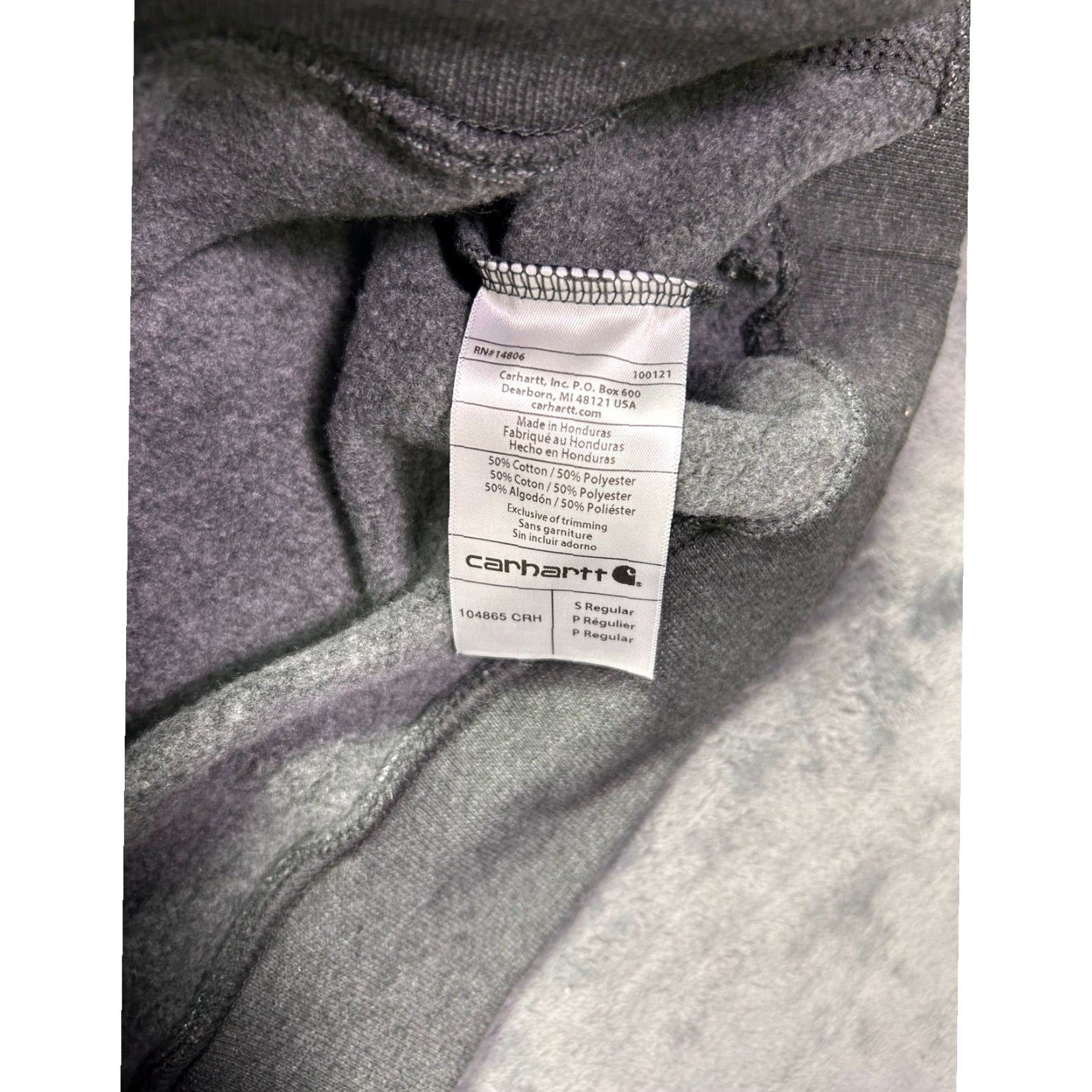 Carhartt Carhartt x Guinness Hoodie Mens Small Gray Regular Pullover Sweatshirt Size US S / EU 44-46 / 1 - 4 Thumbnail