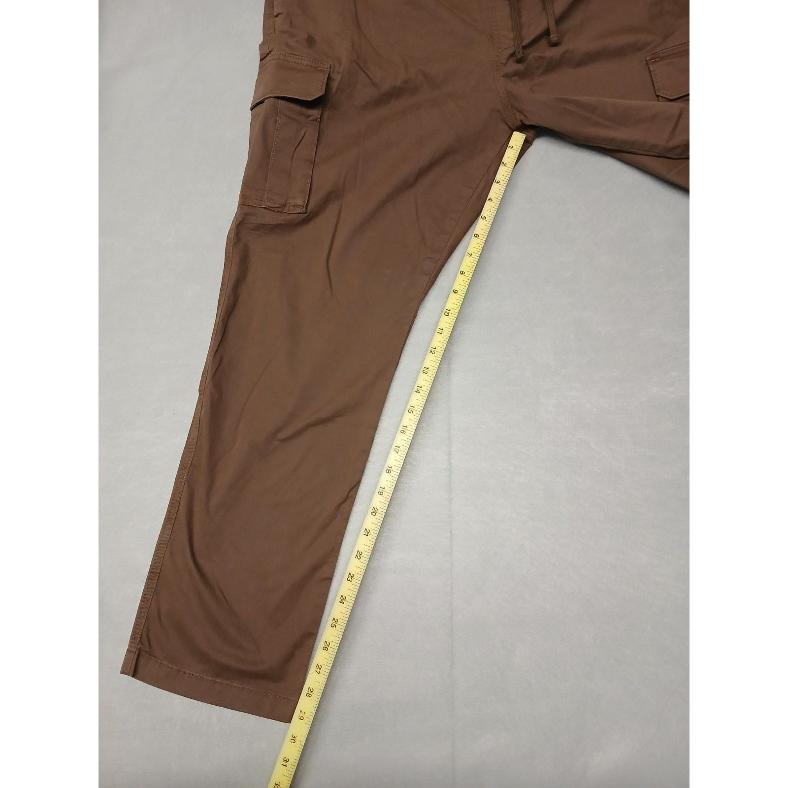 Hollister Hollister Slim Cargo Epic Flex Brown (2XL) String Pants Size US 38 / EU 54 - 2 Thumbnail