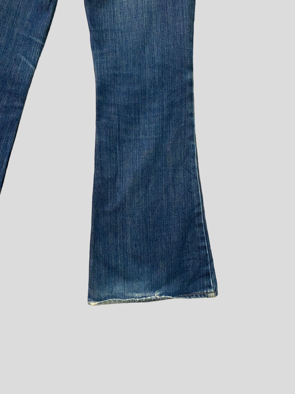 Japanese Brand × Vintage × Wrangler Flare Lady Wrangler Boot Cut Denim Size 26" / US 2 / IT 38 - 14 Thumbnail