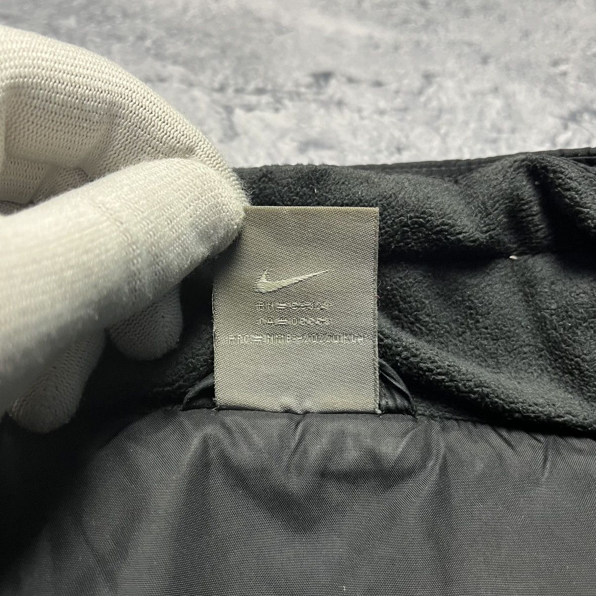 Nike Vintage Nike Cropped Puffer Jacket Swoosh Streetwear Y2K Size L / US 10 / IT 46 - 7 Thumbnail
