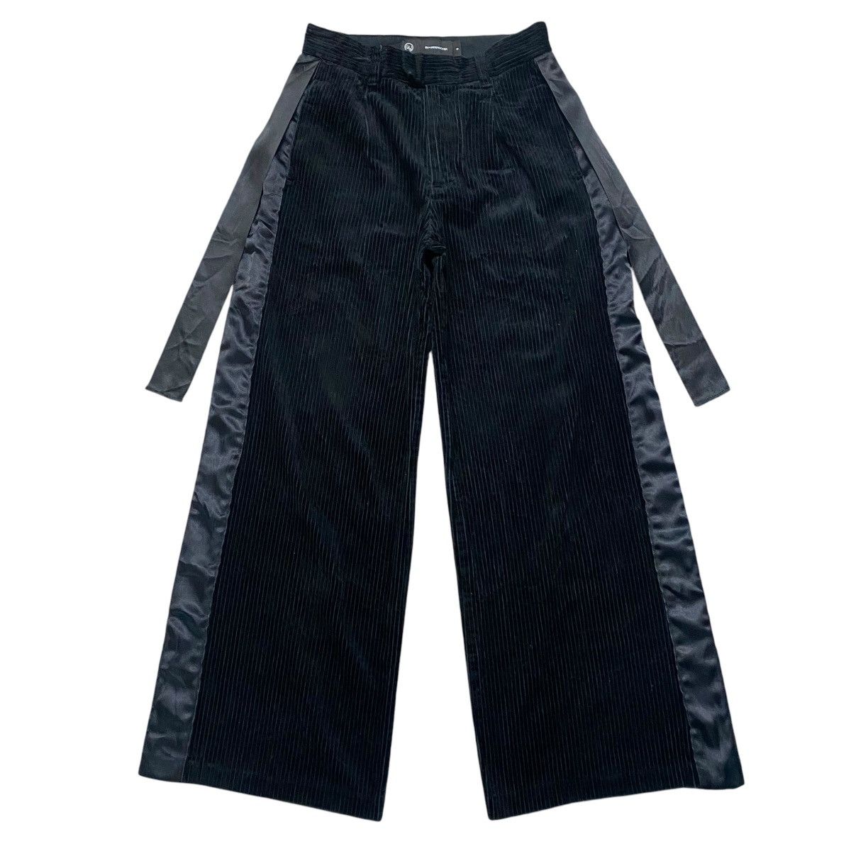 GU × Undercover GU UNDERCOVER Lace Corduroy Baggy Wide Leg Pants Size 26" / US 2 / IT 38 - 1 Thumbnail
