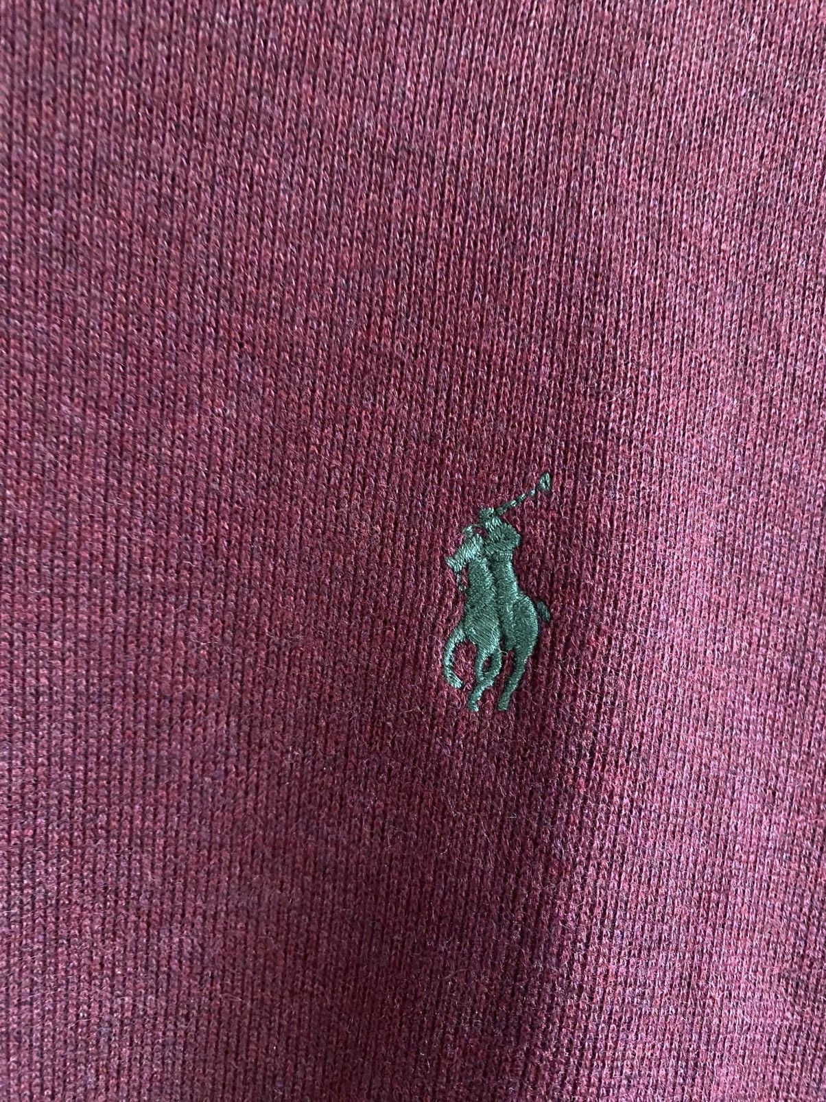 Polo Ralph Lauren Polo Ralph Lauren Quarter-Zip Sweatshirt — Wine Size US M / EU 48-50 / 2 - 7 Thumbnail