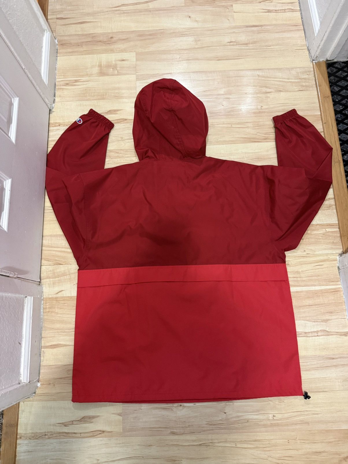 Champion Champion WindBreaker Jacket Red Hooded Size US XL / EU 56 / 4 - 3 Thumbnail