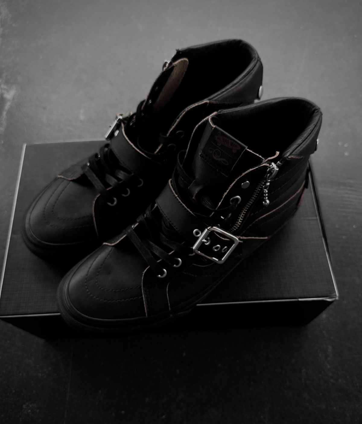 Midnight Studios × Vans Shane Gonzales x Vans Sk8-Hi Reissue Strap VLT LX Size US 10 / EU 43 - 8 Thumbnail