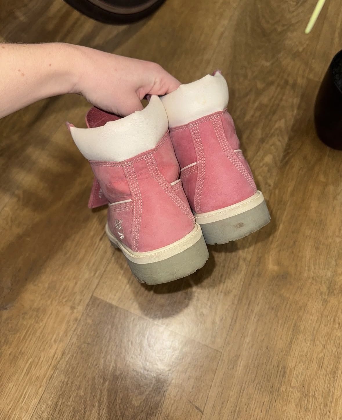 Timberland TIMBERLAND WMNS PINK WATERPROOF BOOTS Size US 4.5 / IT 34.5 - 3 Thumbnail