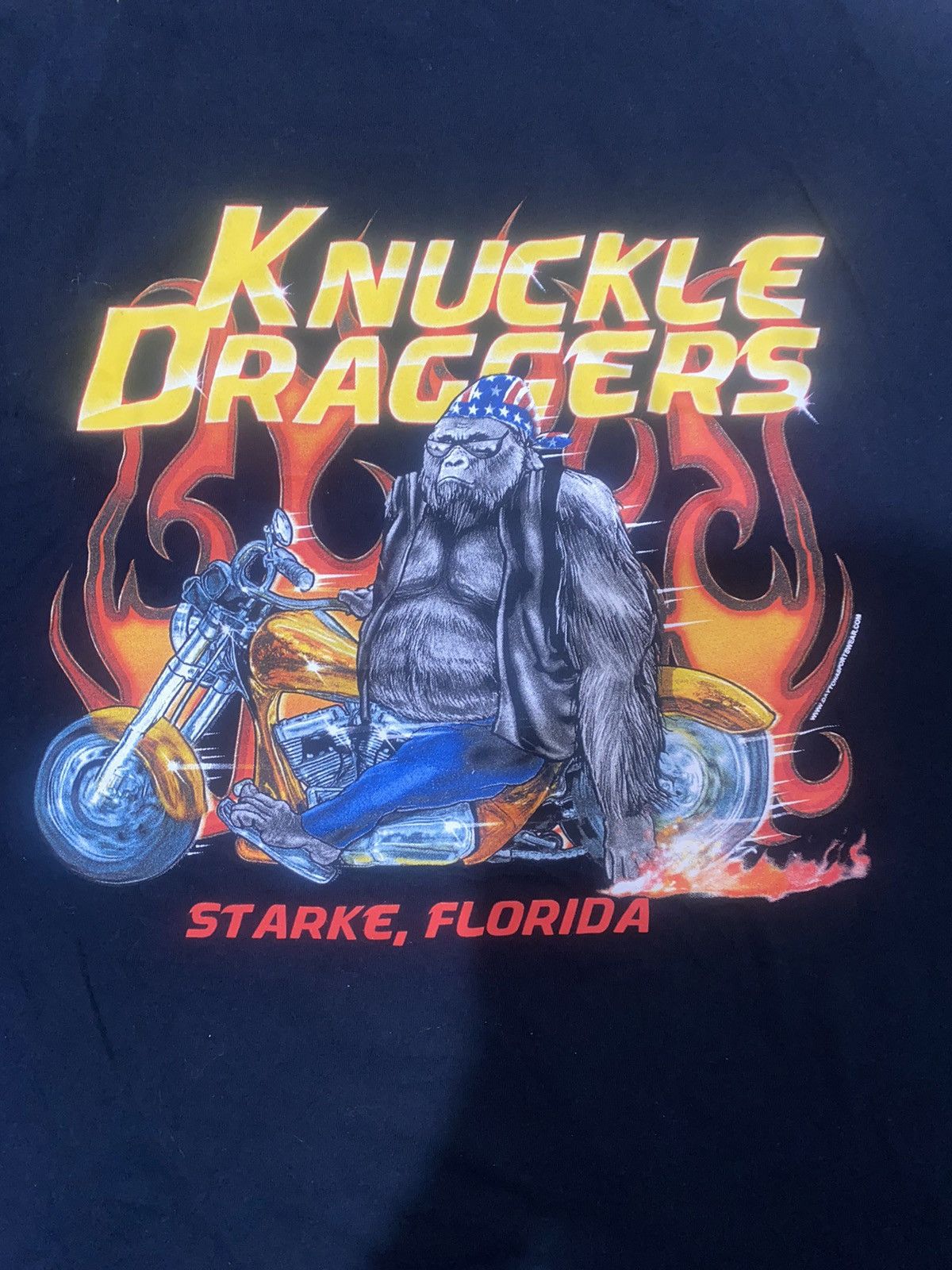 Harley Davidson × Vintage knuckle draggers t-shirt Size US XL / EU 56 / 4 - 3 Thumbnail