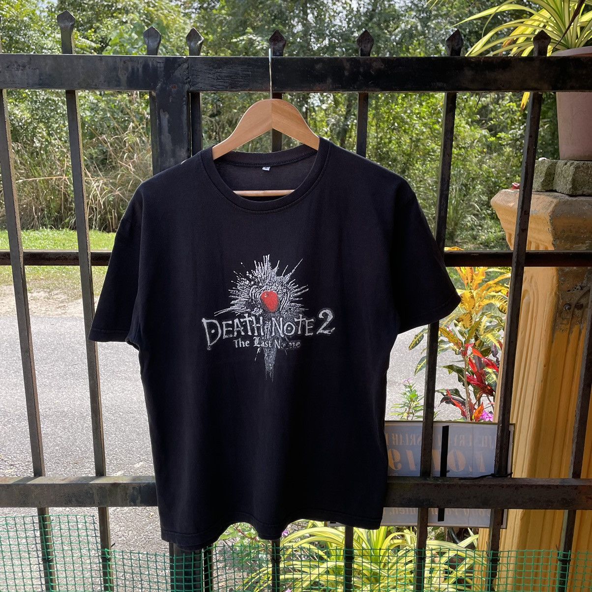 Anime × Vintage 🔥Vintage Y2K Death Note The Last Name Anime Distress Tee Size US L / EU 52-54 / 3 - 1 Thumbnail
