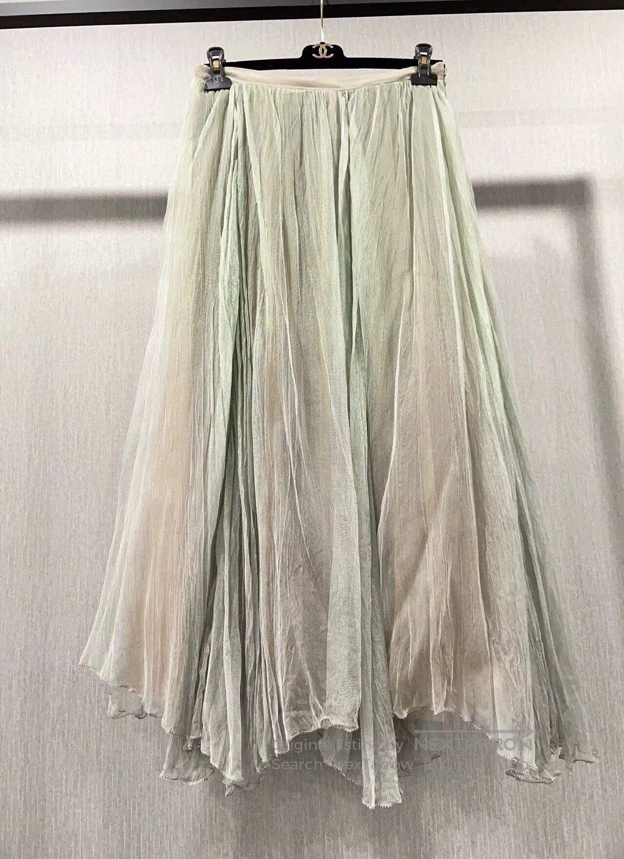 Dior gradient mesh midi skirt by dior. Size US 26 / EU 42 - 4 Thumbnail