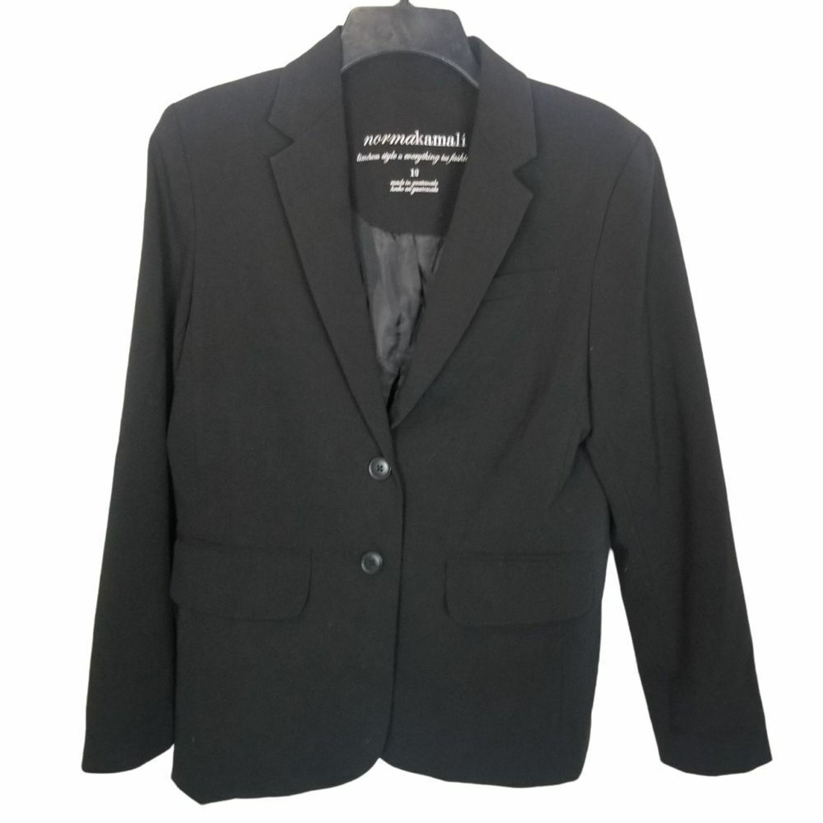 Norma Kamali Norma Kamali Womens Blazer Classic 12 Dark Academia Career Size XL / US 12-14 / IT 48-50 - 1 Thumbnail