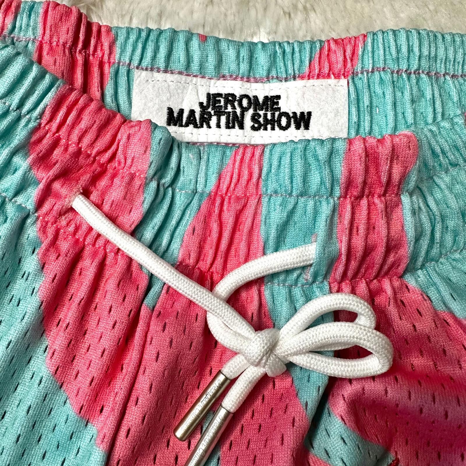 Designer NWT Headgear Damn Gina Martin Basketball Shorts Pink Men’s L Size US 34 / EU 50 - 5 Thumbnail