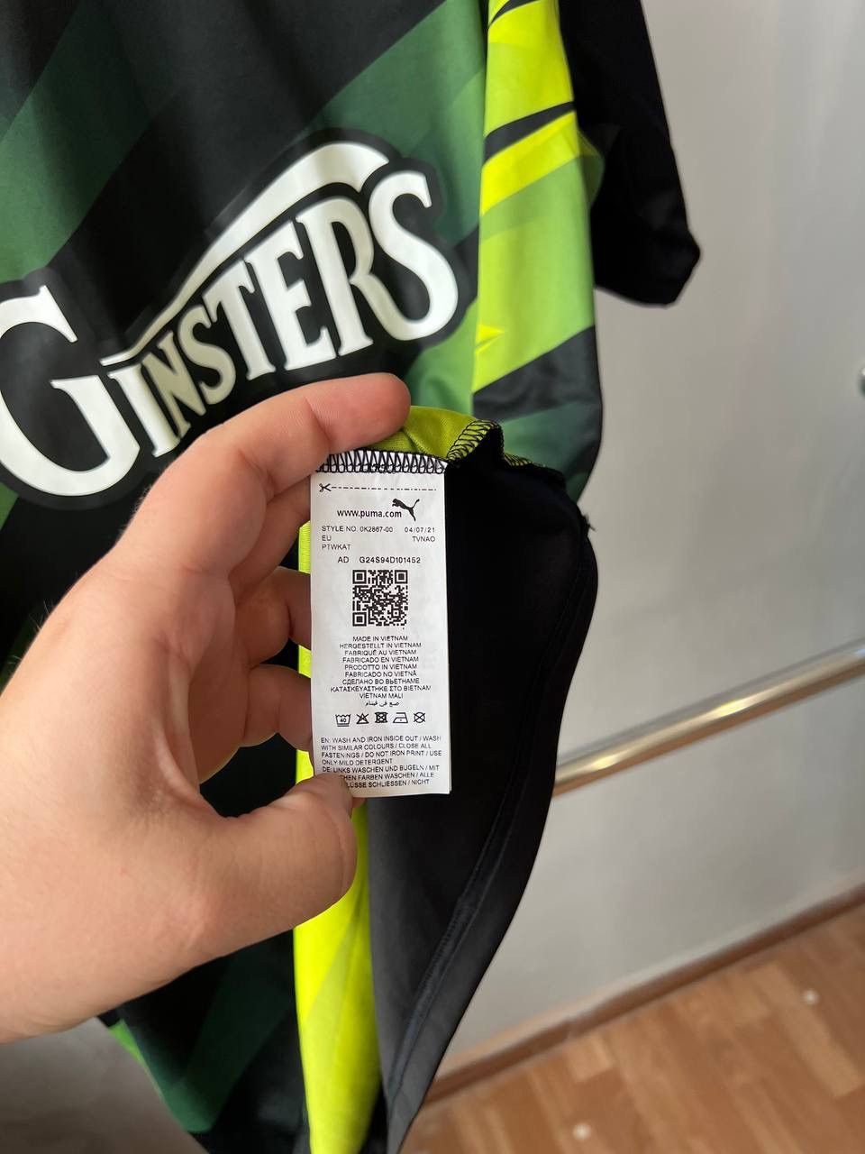 Puma 2021/22 PLYMOUTH ARGYLE THIRD SOCCER JERSEY FOOTBALL SHIRT Size US XL / EU 56 / 4 - 9 Thumbnail