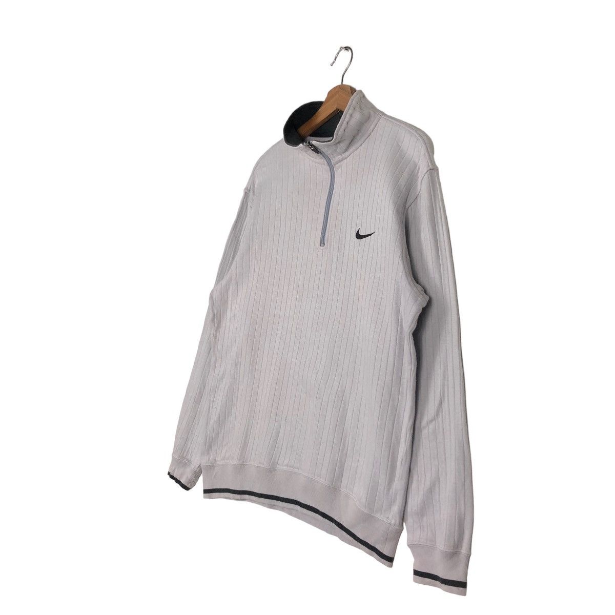 Nike 🔥Vintage Nike Sweatshirt Anorak Pull Over Streetwear Size US L / EU 52-54 / 3 - 2 Thumbnail